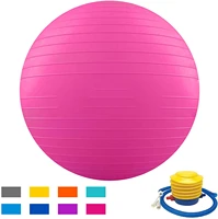 sports yoga balls fitness ball thickened explosion proof exercise home gym pilates equipment massage balance ball 55cm 65cm 75cm