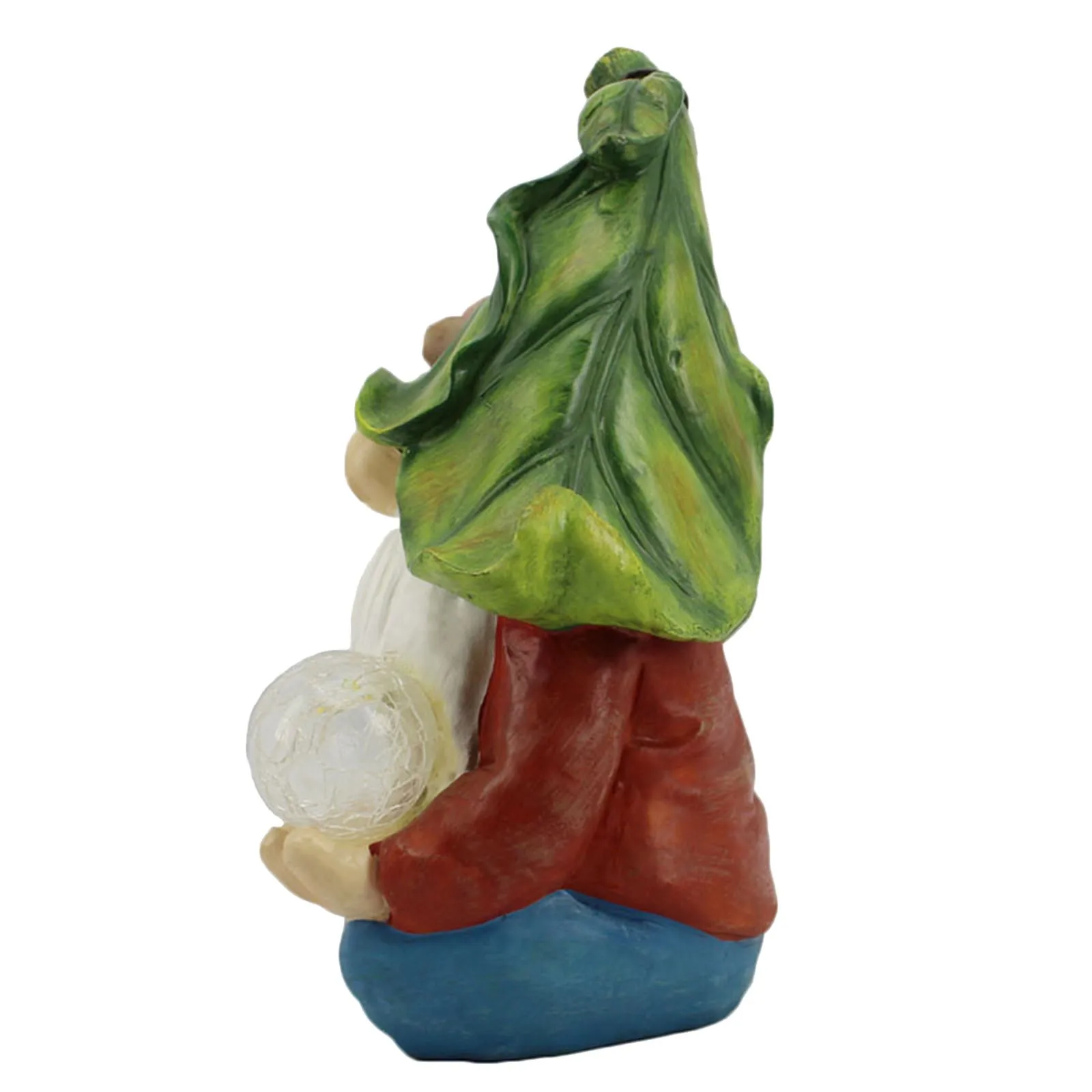 

Dwarf Statue Decoration Figure Toys Resin With Solar Led Light Outdoor Solar Garden Resin Ornaments Garden Dwarf Statue Decor D4