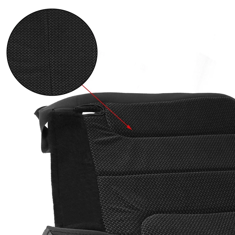 

for Dodge Ram 1500 SLT 2002-2005 Driver Bottom Replacement Cloth Seat Cover Dark Gray