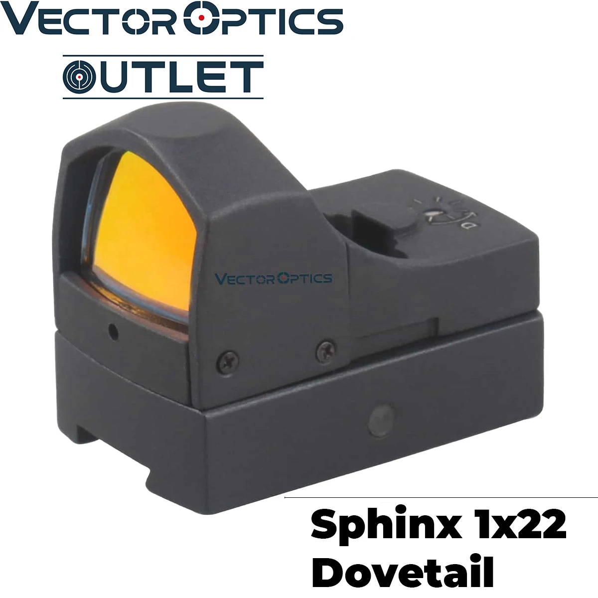 Vector Optics Sphinx Mini Red Dot Scope Reflex Sight 11 мм монтажное основание для ласточкиного хвоста