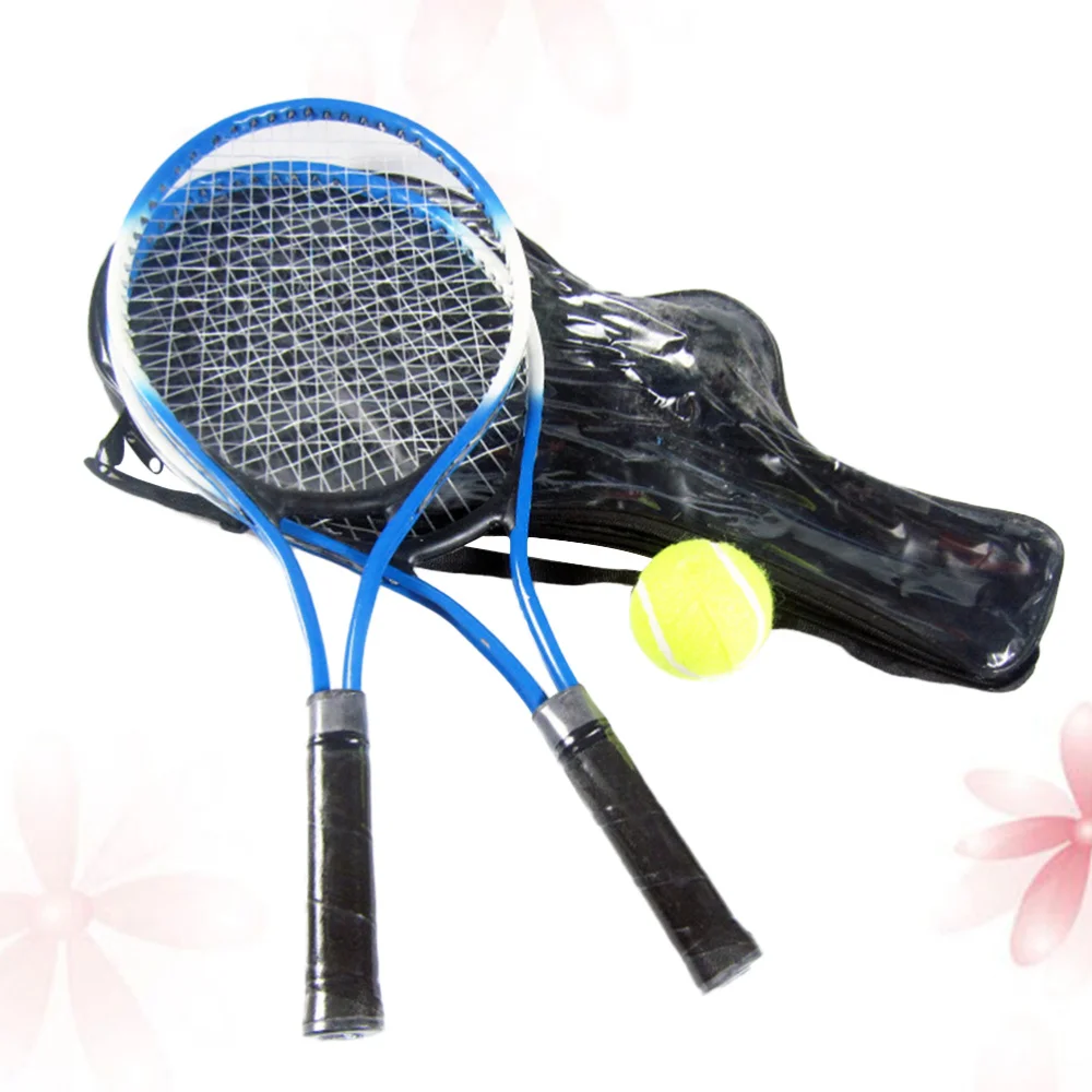 

1 Set Children Tennis Racket Interesting Indoors and Outdoors Sports Toys Creative Exercise for Boys Girls (Random Color)