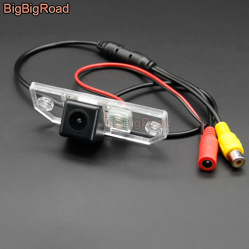 Камера заднего вида BigBigRoad HD беспроводная камера для Ford Fiesta Focus Sedan MK II 2 3 2008 2009 2010 2011