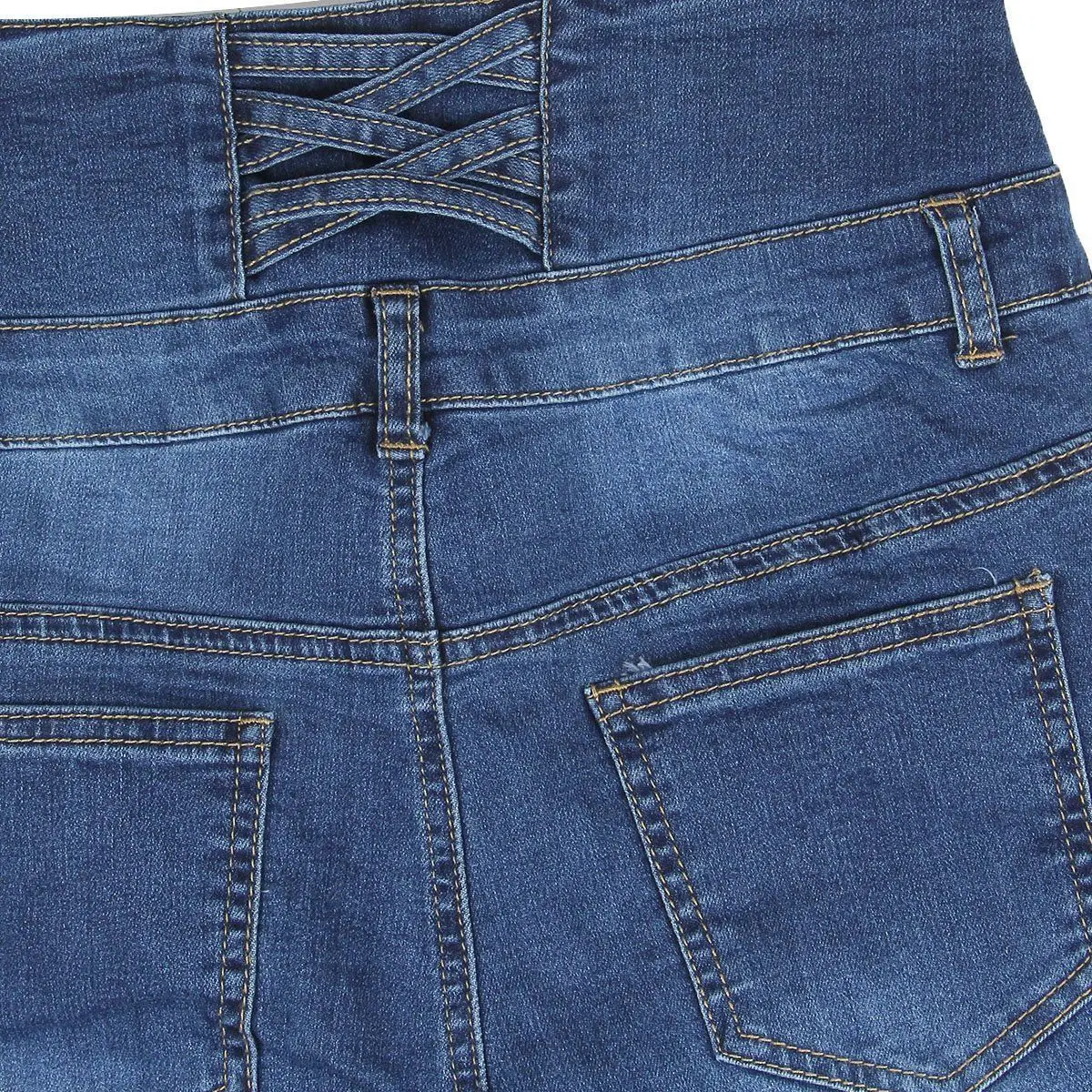 

Summer High Quality Ladies Pencil Pants Top Brand Stretch Jeans High Waist LPants Slim Skinny Cowboy