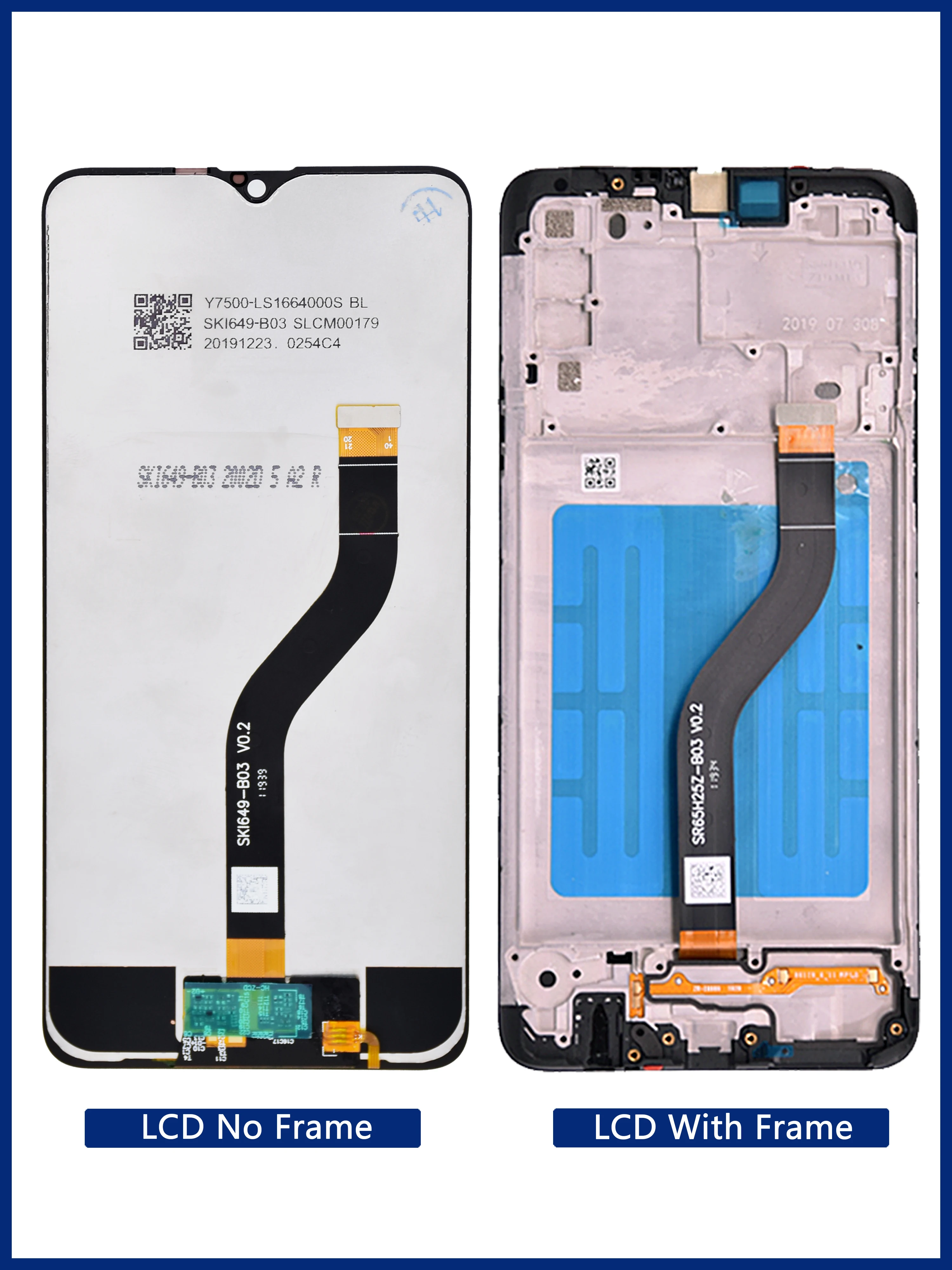 Pantalla LCD Original de 6,5 pulgadas para Samsung Galaxy A20s, montaje de digitalizador con pantalla t&aacute;ctil, repuesto para Samsung A207 A207M/DS SM-A207F/DS-3