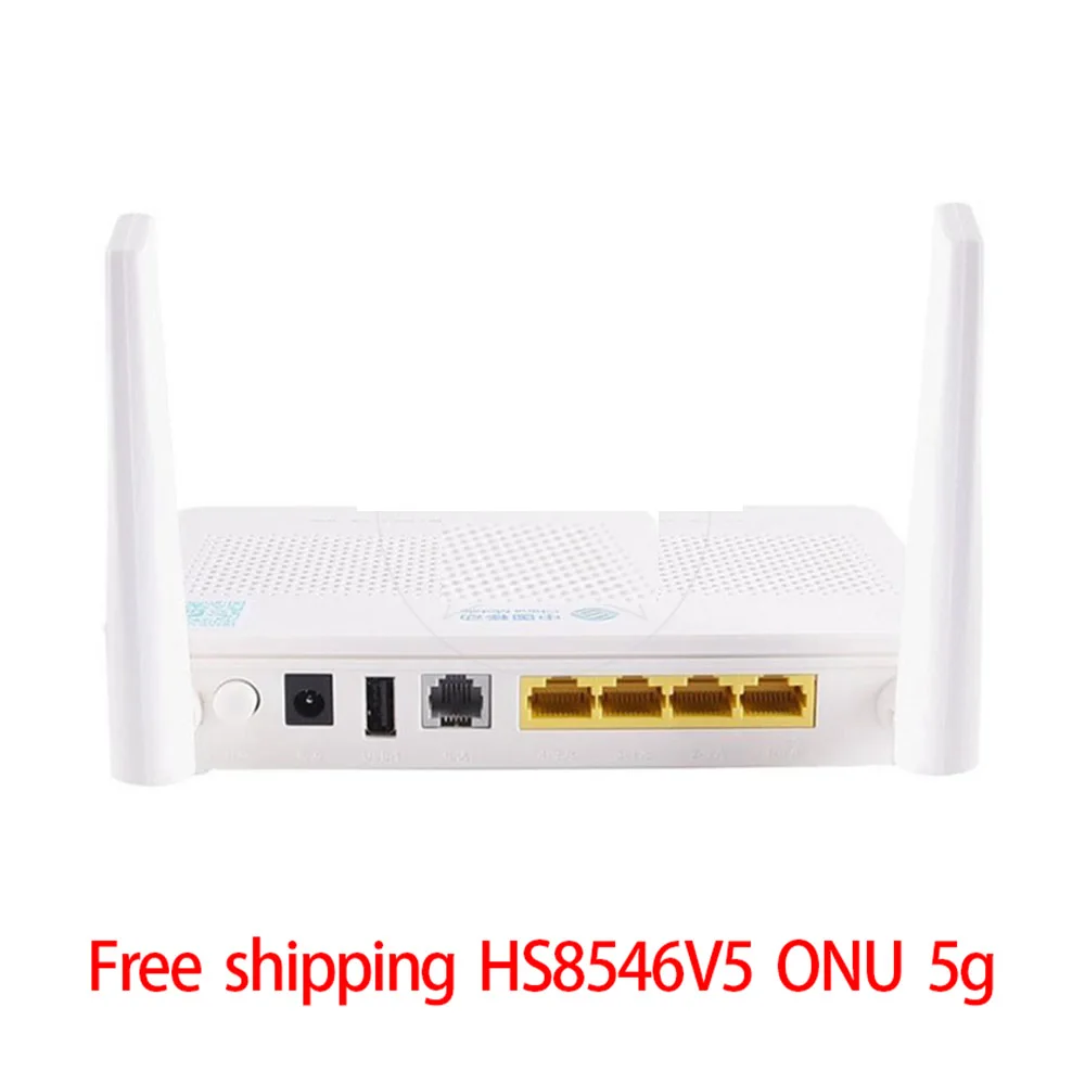 

Nuevo 4 unids/lote HS8546V5 ONU OLT 5g sin adaptador de corriente nuevo producto onu ont envío gratis