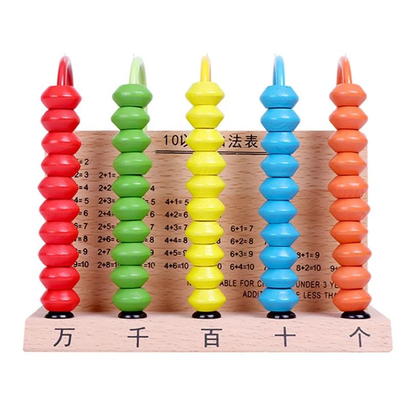 

Mathematics Calculating Frame Elementary School Student's Wooden Number Addition And Subtraction Educational Toy
