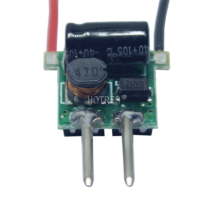 10 шт. DC-DC 2 шпильки MR16 1x1 Вт 1x3 Вт 3x1 Вт 1-3x1W 3x3w 3x2 Вт 4-7x1w светодиодный драйвер Питание для 1 Вт 2 Вт 3 Вт, 4 Вт 5 Вт 7 Вт светильник лампочка