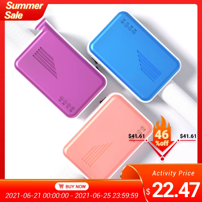 Вращающаяся портативная электрическая сушилка для обуви и одежды вентиляторный