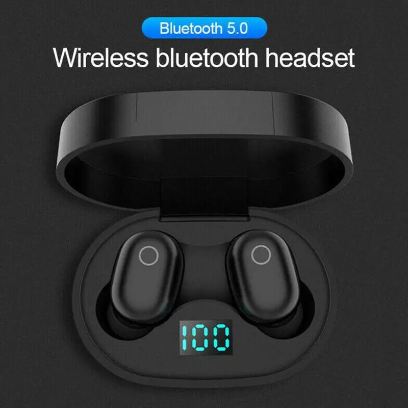 Беспроводная Bluetooth-гарнитура F2 Mini TWS двойные внутриканальные водонепроницаемые