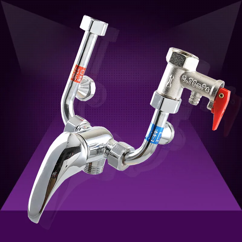 Электрический водонагреватель u-образный смесительный клапан разворачивающийся