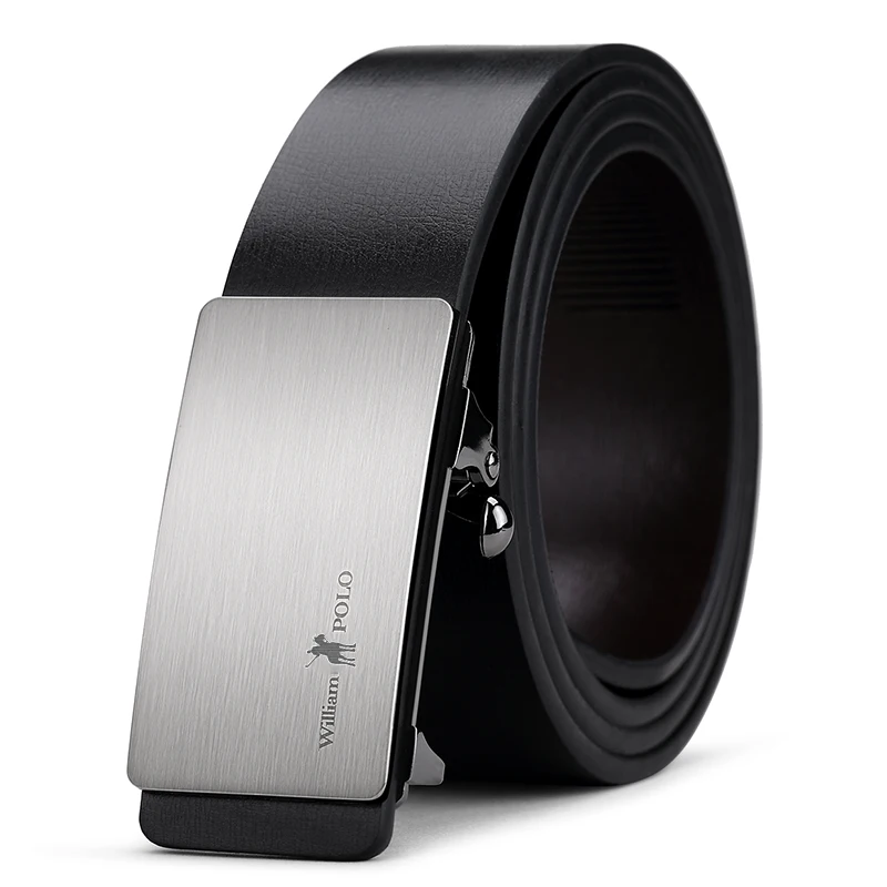 Поясной ремень для мужчин Racthet кушаком Обувь из натуральной кожи Роскошная