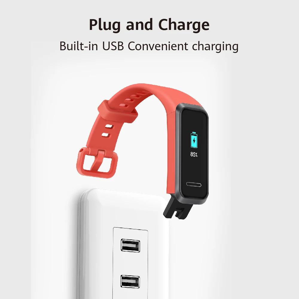 Смарт-часы huawei Band 4 с глобальной версией смарт-браслет монитор сердечного ритма и