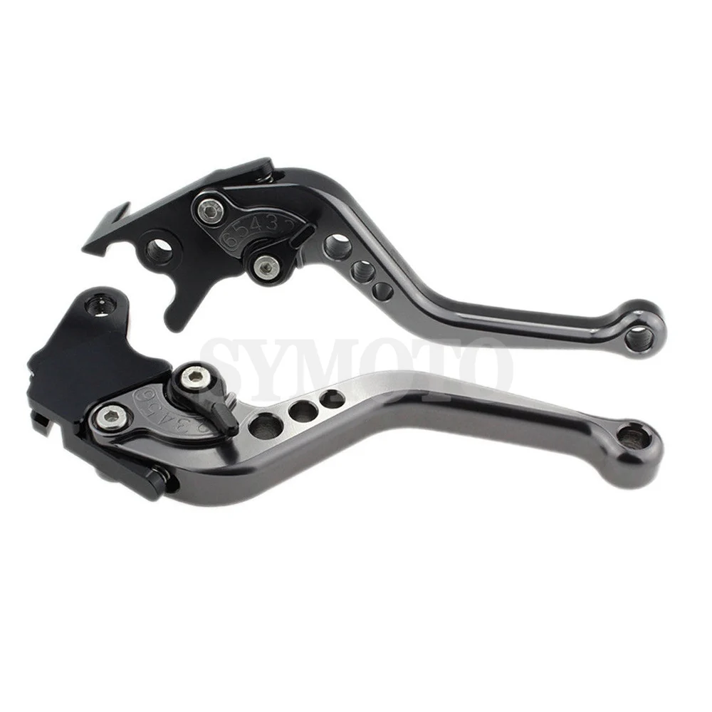 short titanium Длинные и короткие мотоциклетные сцепные рычаги с ЧПУ для Triumph DAYTONA 675 2006- SPEED TRIPLE 2008 2009 2010 DAYTONA 675 - Цвет: short titanium