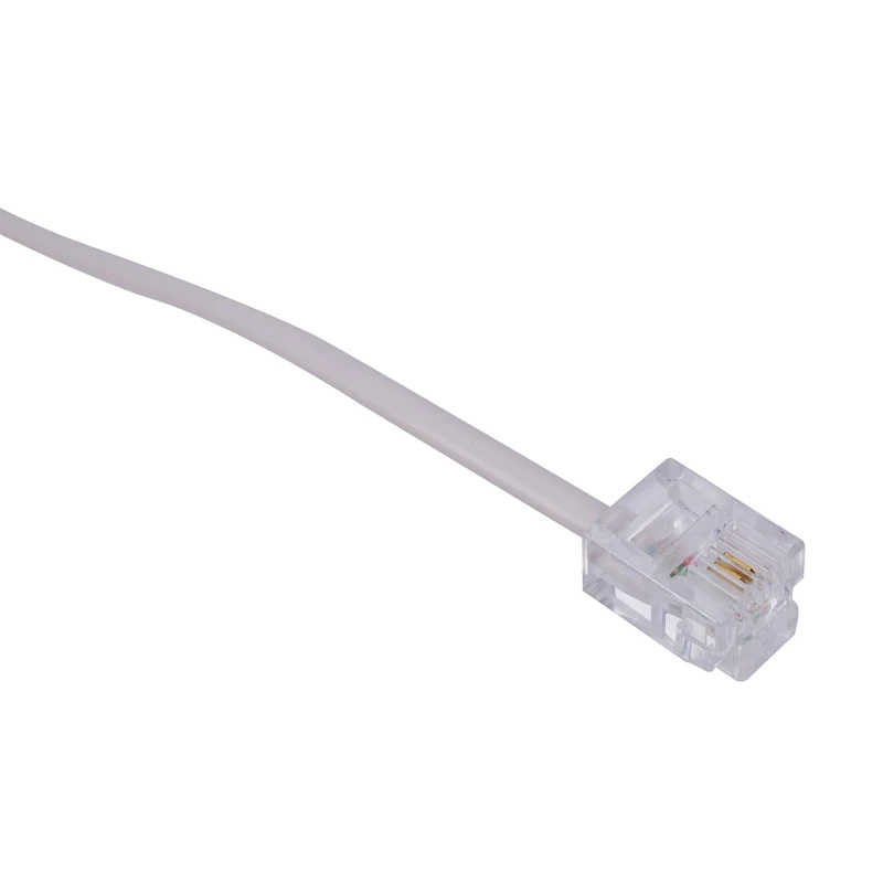 Кабель для телефонной линии с разъемом 6P2C RJ11 5 м|Компьютерные кабели и разъемы| |