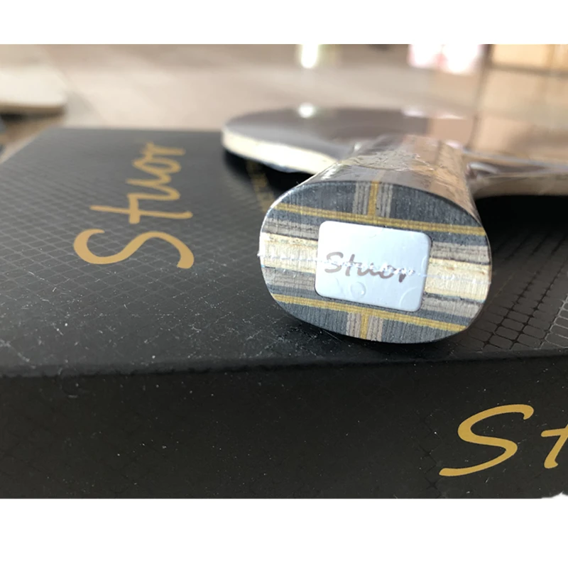 Stuor 19 новые черные золотые провинции(Ebony Innerforce ALC, OFF+) лезвие для настольного тенниса ракетка для Пинг-Понга Летучая Мышь