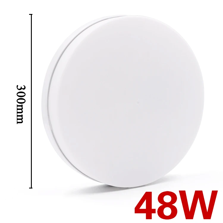 48W B Circular EnwYe 6 Вт, 9 Вт, 13 Вт, 18 Вт, 24 Вт, 36 Вт, 48 Вт, светодиодная Круглая Панель для поверхностного монтажа, светодиодный потолочный светильник AC 85-265 в, лампада, светодиодная лампа - Цвет корпуса: 48W B Circular