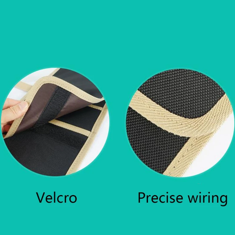 Портативный чехол для ногтей прочная сумка хранения гвоздей прищепок предметов