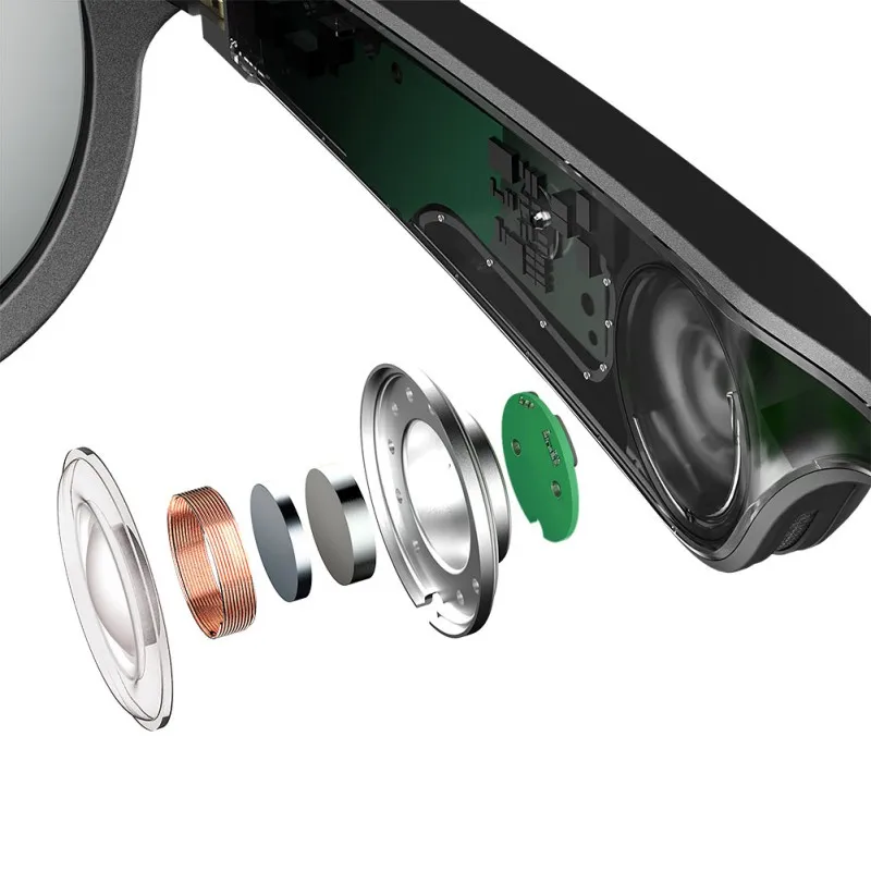 Высокое качество Bluetooth 5 0 гарнитура солнцезащитные очки синий светильник