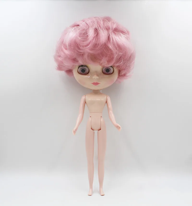 Free Shipping colorful RBL-908B DIY Blyth doll fashion hair 4 big eyes man body 1/6 BJD special price boy toy girl birthday gift | Игрушки и
