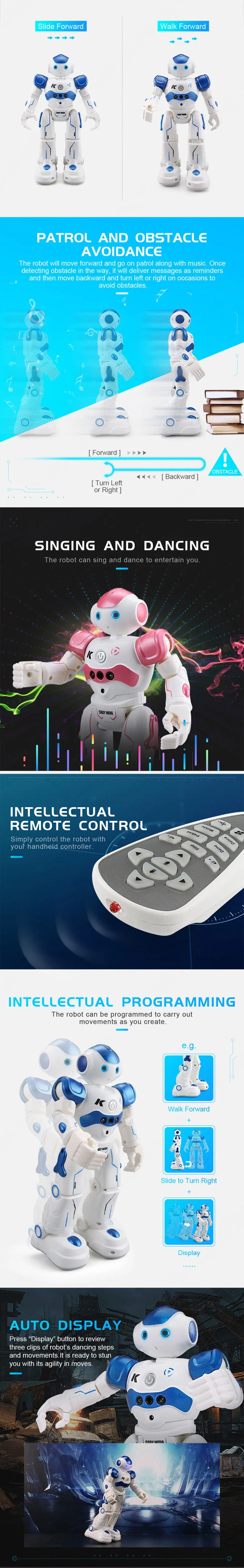 R2 usb зарядка танцы управление жестами RC робот игрушка интеллектуальная программа для детей подарок на день рождения