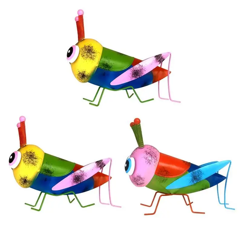 Кузнечик ремесла металлическая садовая статуя саранчом для улицы двор