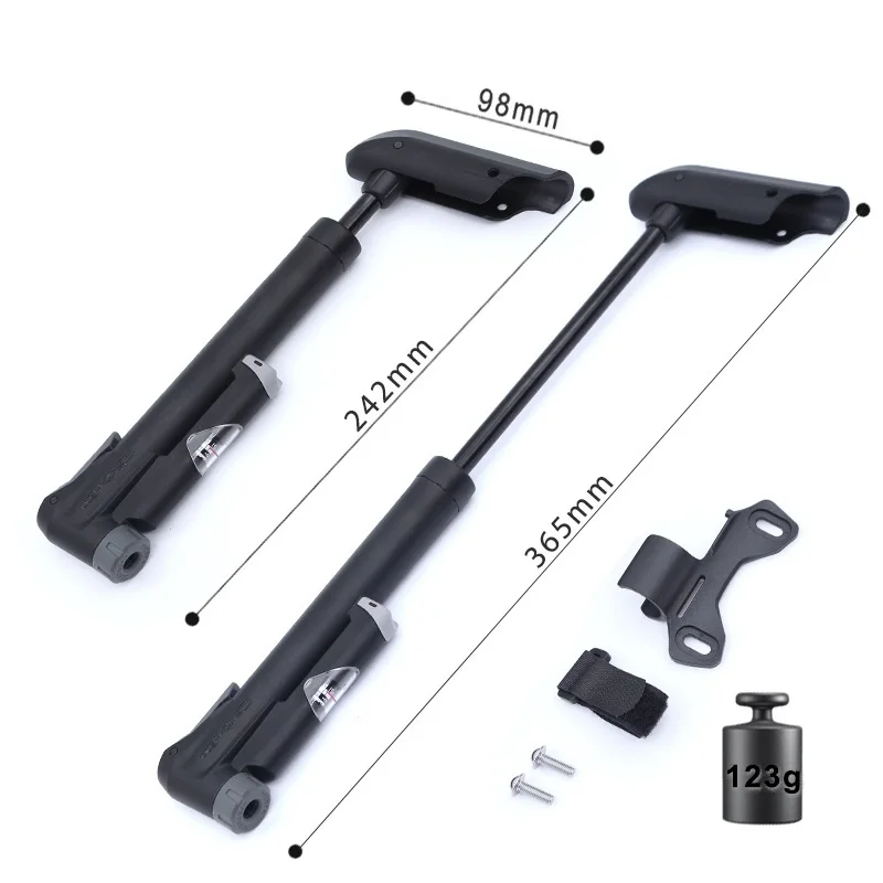 Велосипедный насос аксессуары для улицы барометр портативная надувная трубка