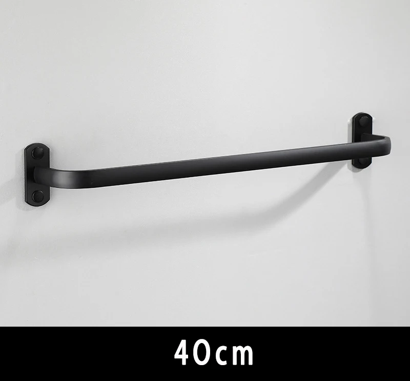 Новинка 2021 новейшие полочки для полотенец космические Алюминиевые черные