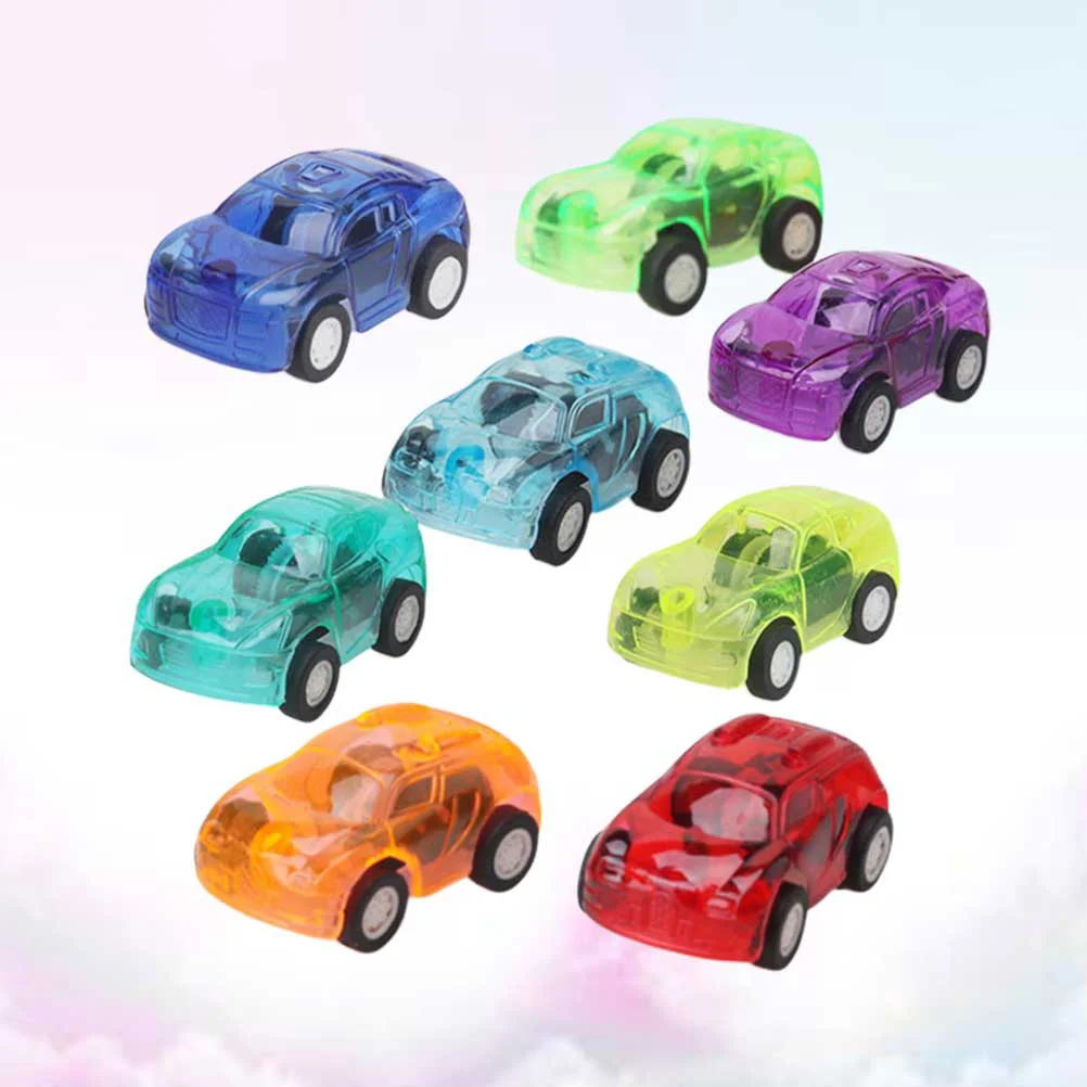 

Детский мини-автомобиль, 24 шт., модель автомобиля карамельного цвета, раннее обучение, случайный цвет