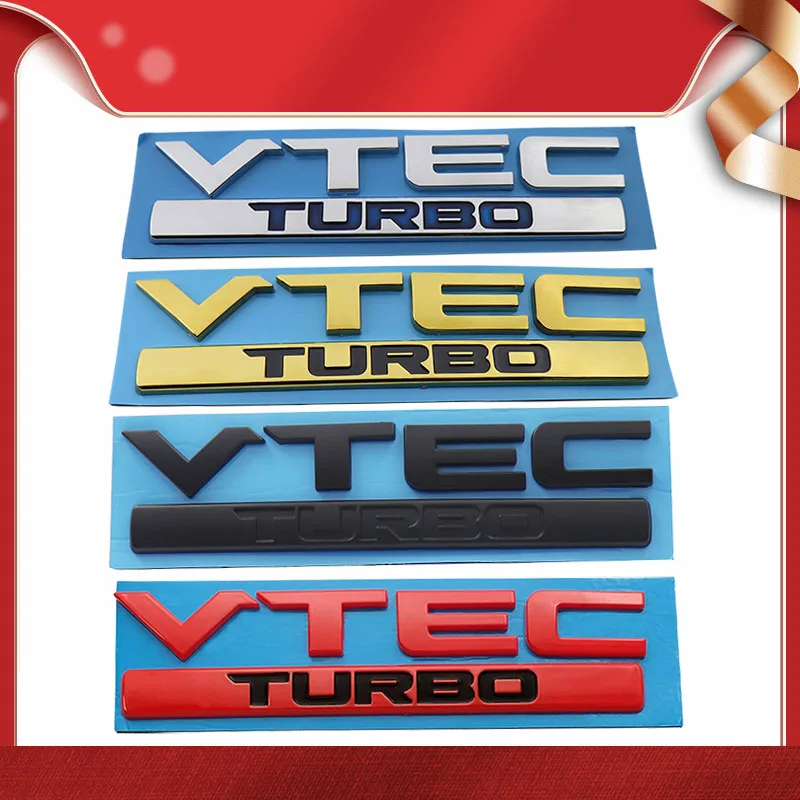 3D Премиум VTEC TURBO для Civic CRV Jazz Accord City автомобильный капот крыло багажник задняя