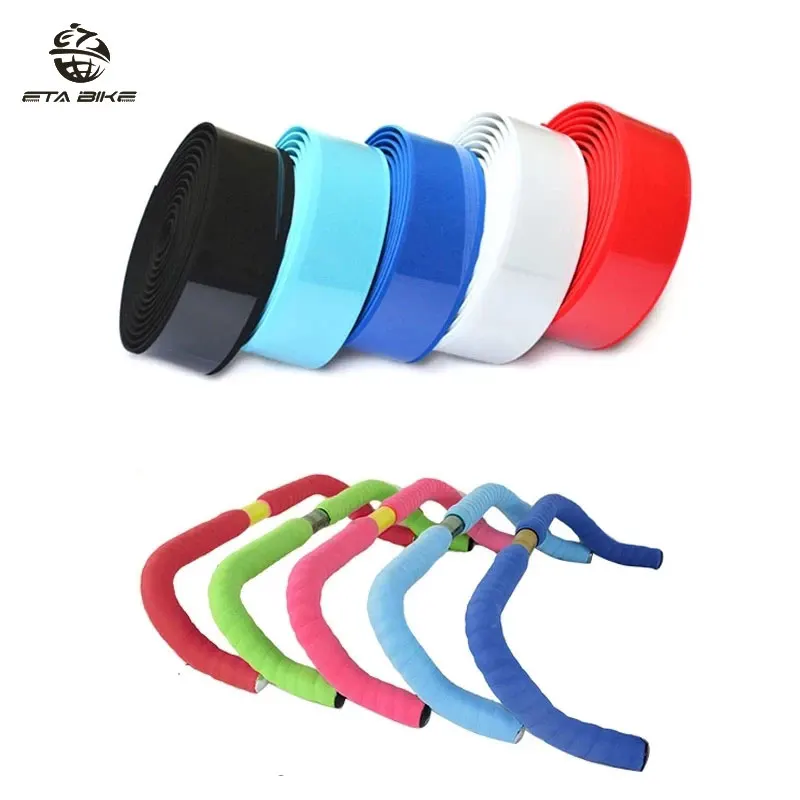 

Cycling Road Pecas Para Bike Handlebar Bar Bicycle Grips Headset Tape Bubble Vinyl Blunt Tummy Wrap Accessories 37g