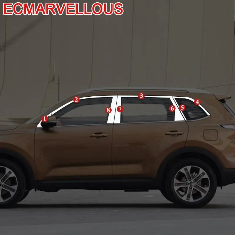 Оконный корпус дверная ручка Автомобильный декоративный хром автомобильный