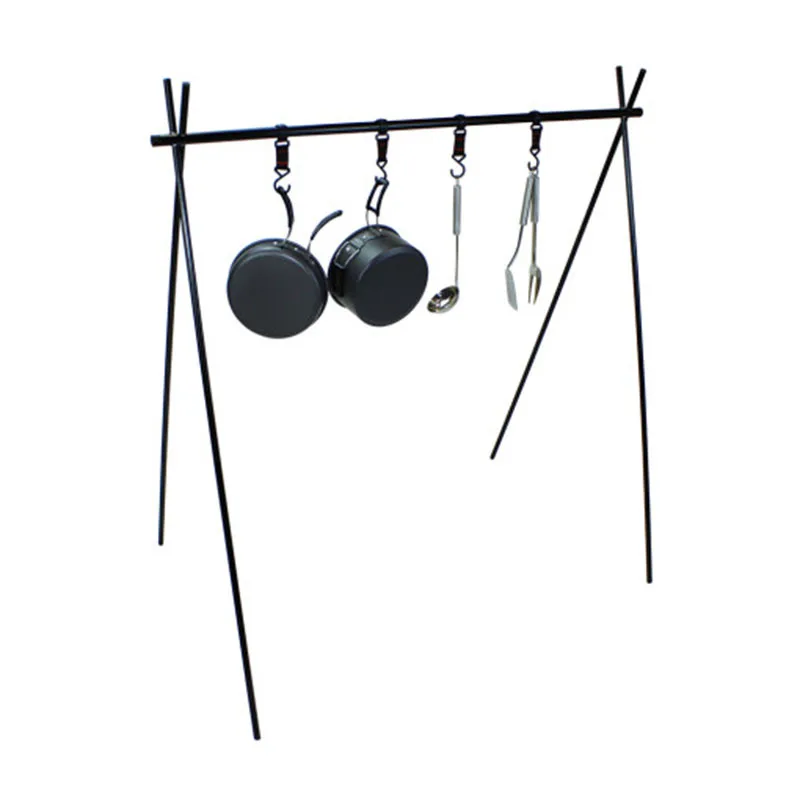 

Outdoor Camping Rack Aluminum Alloy Rack 7kg Load-bearing Triangular Rack Clothes Storage Rack Outdoor Camping Light Tools