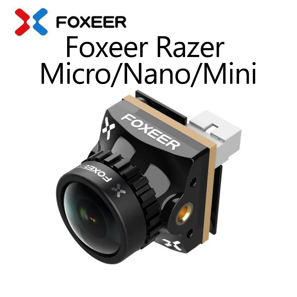 Foxeer Razer Mini / Micro/ NANO 1200TVL PAL/NTSC переключаемая 4:3 16:9 FPV камера для гоночного дрона