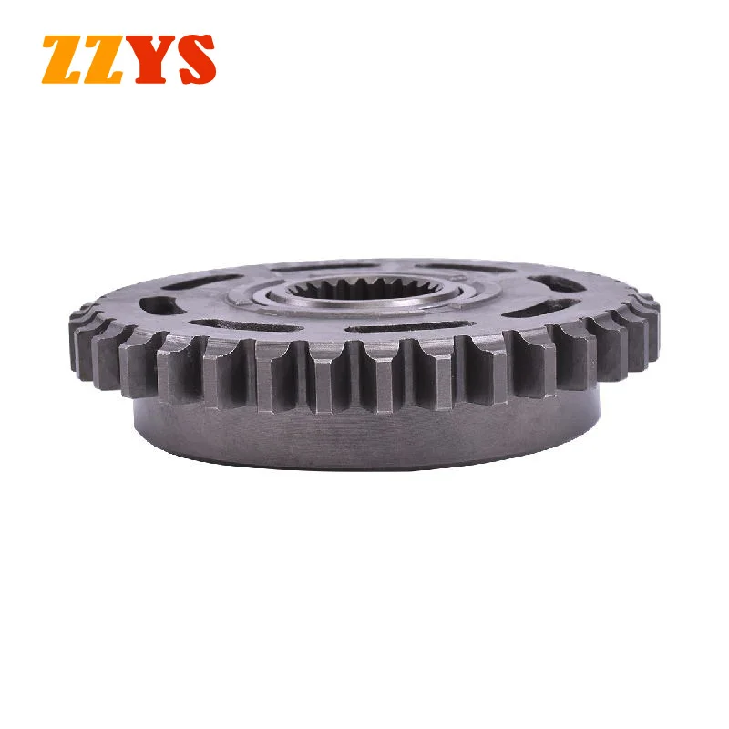startup disk overrun clutch assembly for honda trx450 crf450x for asiawing ld450 engine starter gear atv scooter part trx ld 450 free global shipping