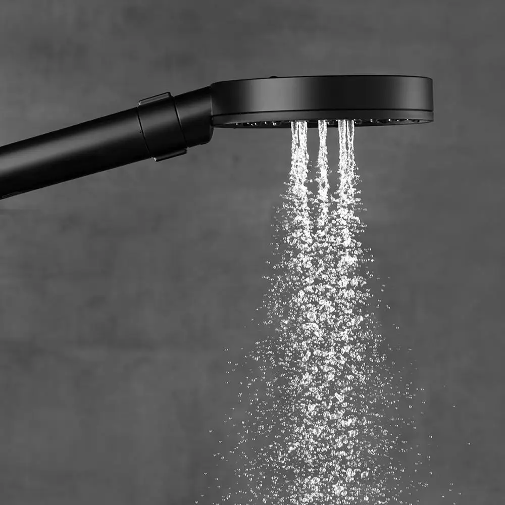 Dabai Handheld Shower Head hose Lifting rod Set 3 in 1 360 Degree 120mm 53 Water Hole with PVC Powerful Massage | Электроника