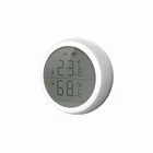 Датчик температуры и влажности Tuya ZigBee, умный датчик температуры и влажности, для умного дома