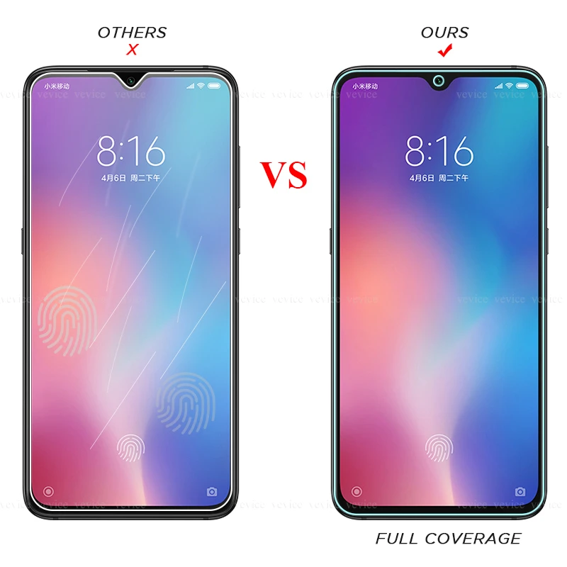 HD Anti-scratch Tempered Film For Xiaomi Mix 2s MI 8se 9se Screen Protector Explosion-proof Glass RXiaomi 9 8 SE mix2s | Мобильные