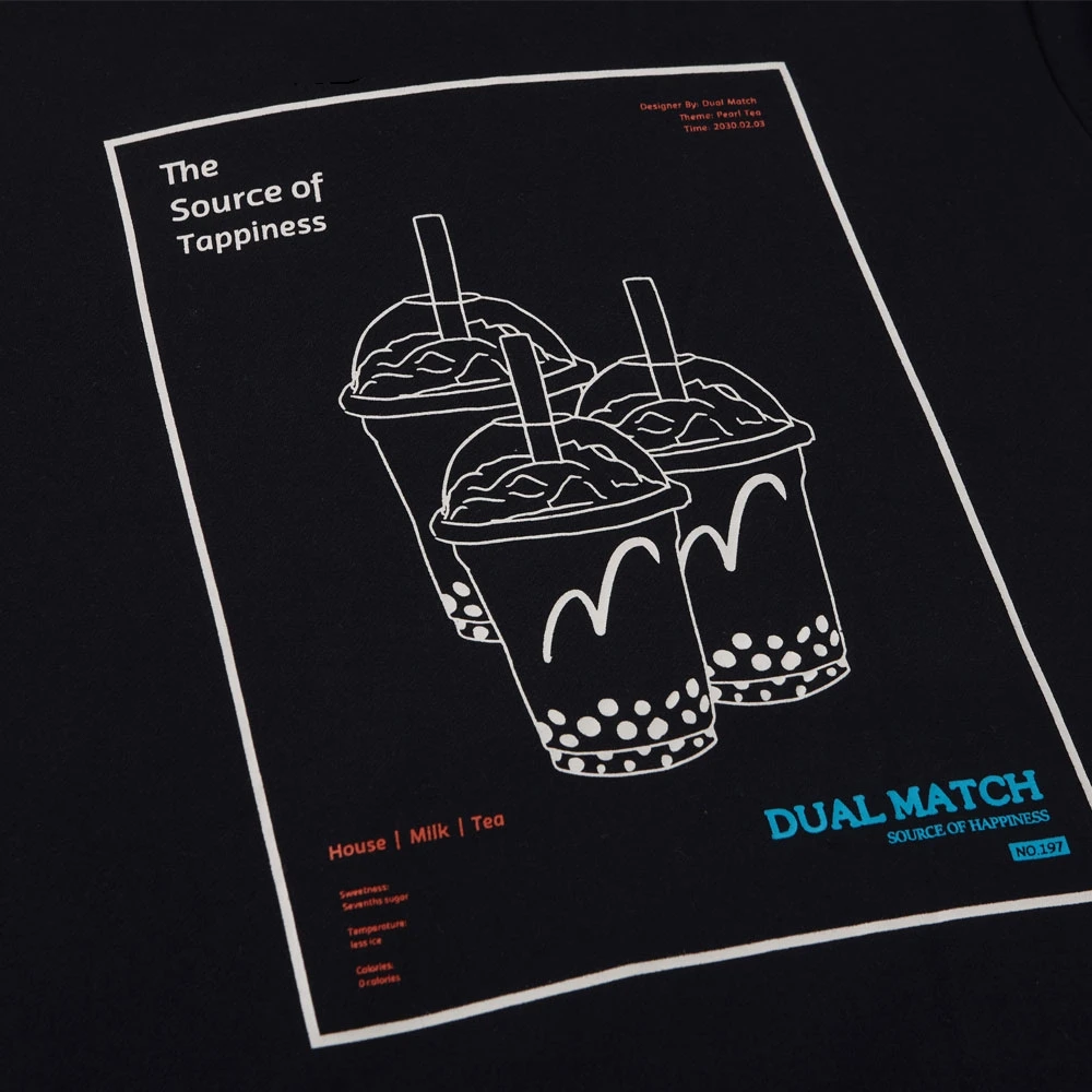 

Dropshipping Funny Milk Tea Source of Tappiness Print Hooides Streetwear Men Hip Hop Harajuku Casual Hooded Sweatshirts Pullover