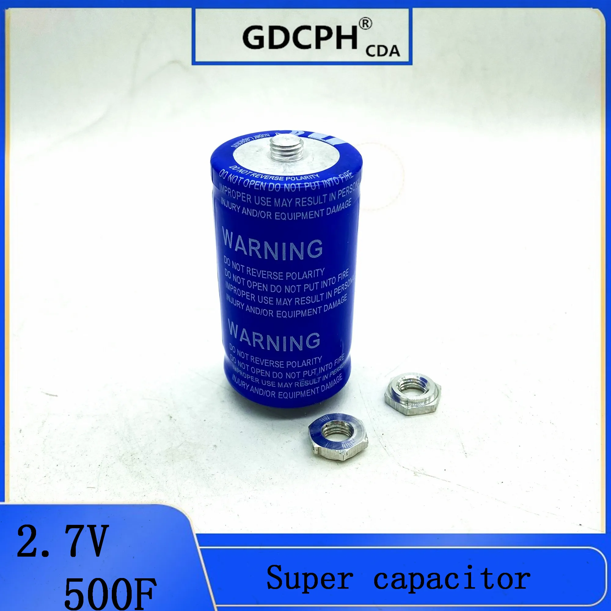 Суперконденсатор 2.7V500F 2 7 V 500F 16V83F 35*60 | Электронные компоненты и принадлежности
