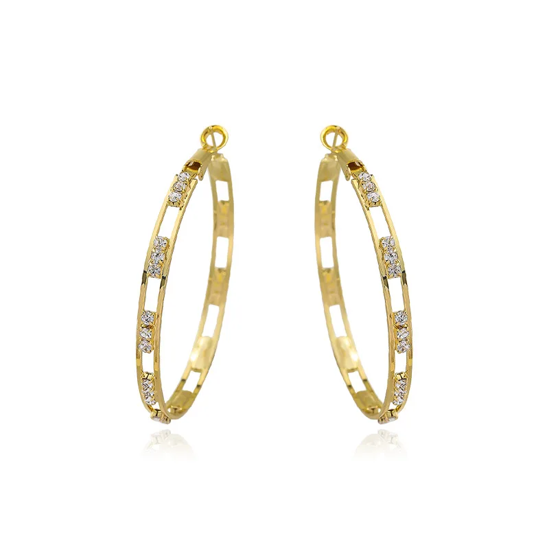 

Bu-136 Korean temperament net red big round face slimming decorative earrings fashion personality trendy female earrings