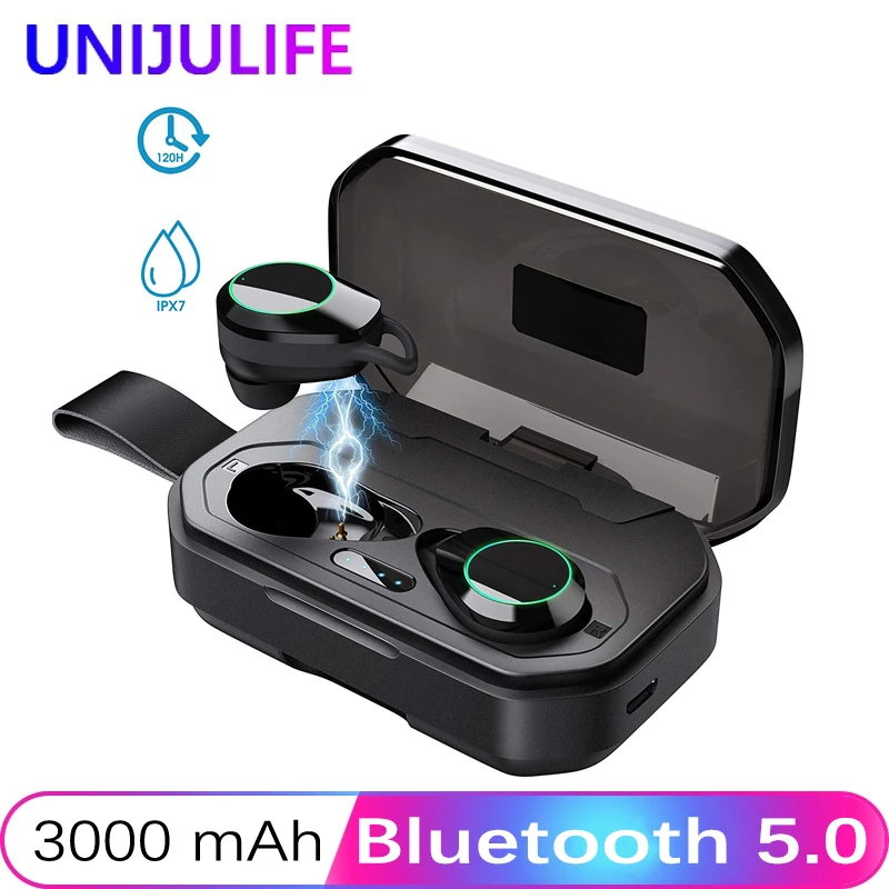 Беспроводные наушники Ture Bluetooth 5 0 с глубокими басами стерео беспроводные