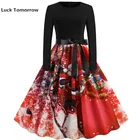 Женское платье с длинным рукавом junxi WAN, красное вечернее платье с длинным рукавом, с длинным рукавом, с длинным подолом в стиле 50-х и 60-х, зима 2021