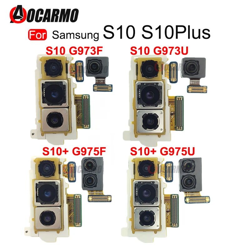 Модуль гибкий для передней и задней камеры Samsung Galaxy S10 S10 + Plus G973F G973U G975F G975U
