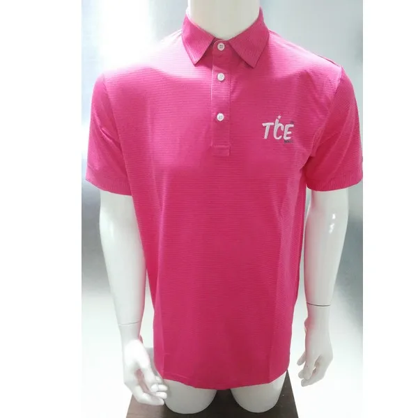 Футболка в полоску для гольфа из материала TICE|Футболки гольфа| |