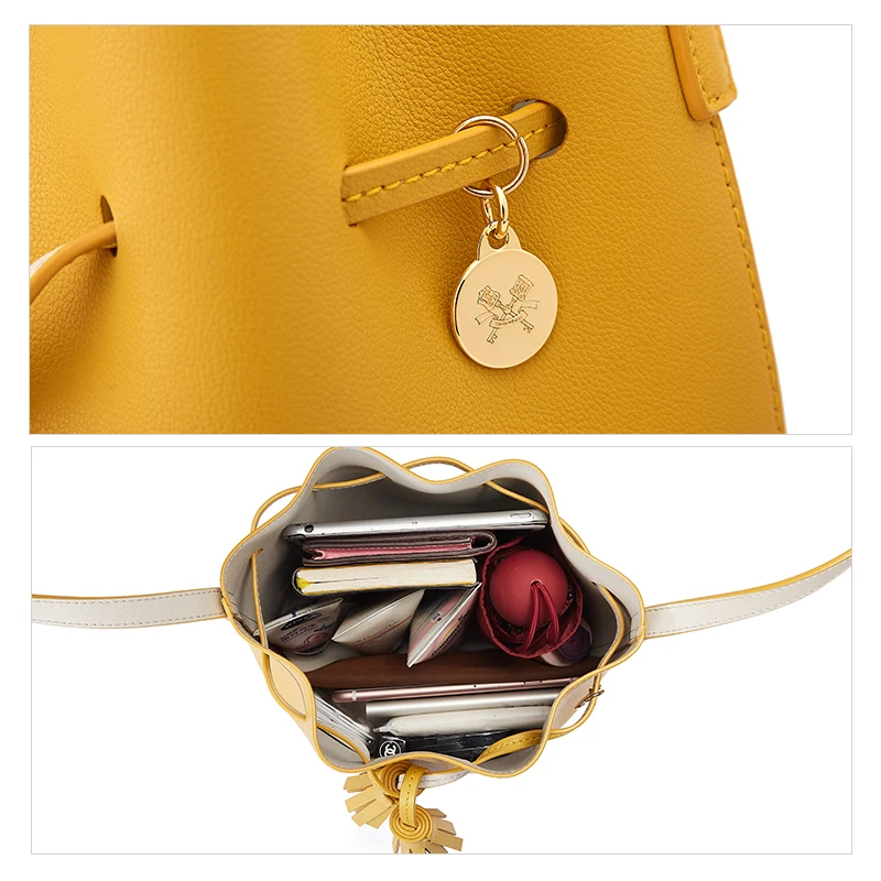 EMINI HOUSE сумка мешок с кисточками сумки через плечо для женщин роскошные женские