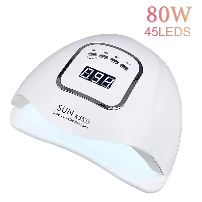 Уф-лампа для сушки всех видов гель-лака 80 вт | Красота и здоровье