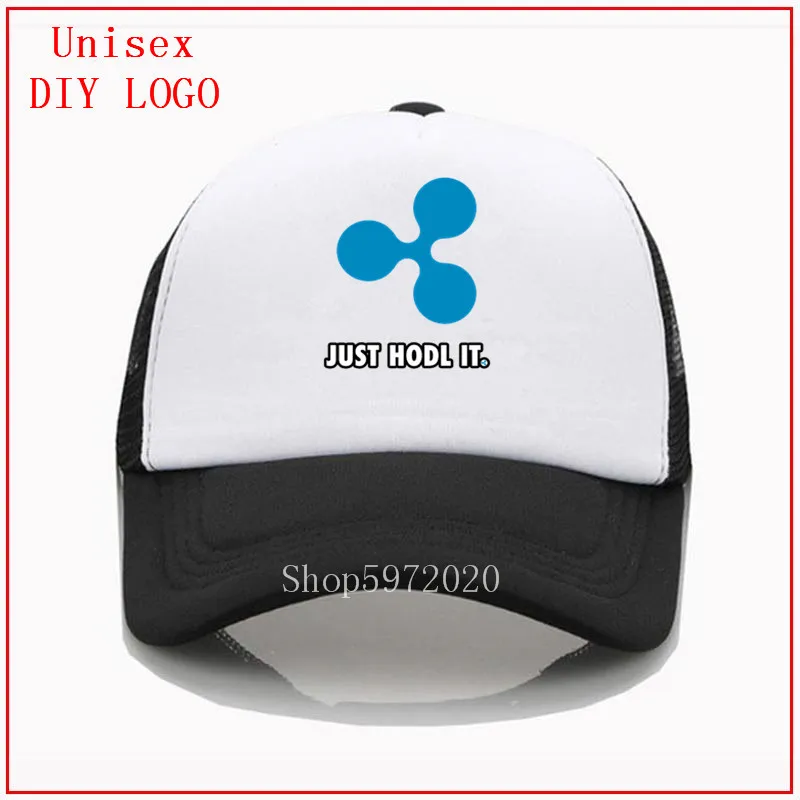 Бейсболка Just Hodl It Ripple для мужчин и женщин модная дышащая сетчатая Кепка с