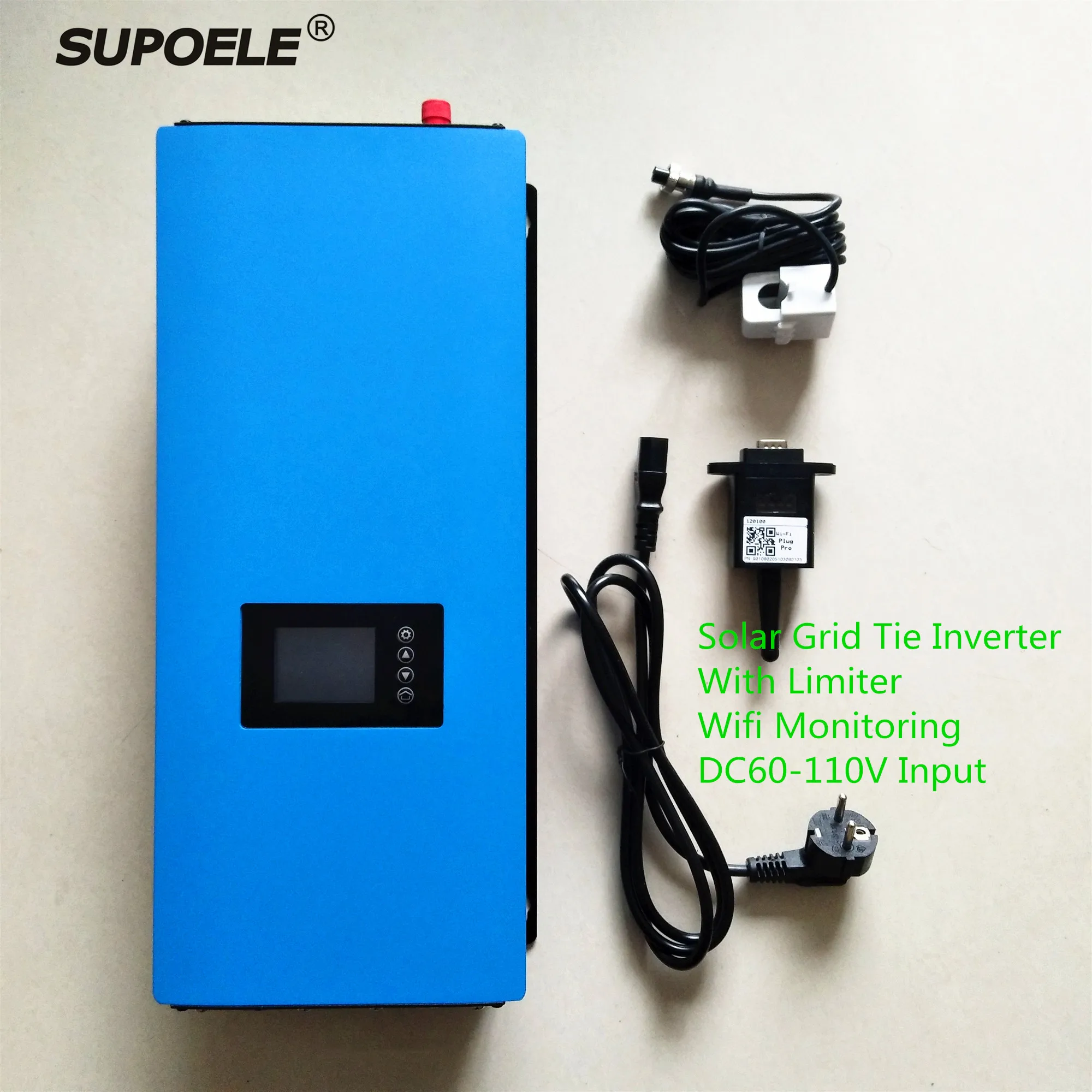 2000 Вт со слежением за максимальной точкой мощности ЖК дисплей Дисплей Солнечный