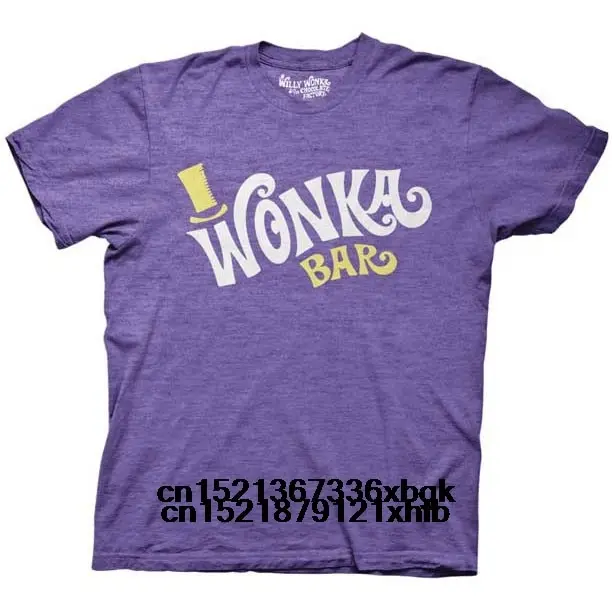 Забавная футболка мужская новинка вилли вонка и шоколадная фабрика бар