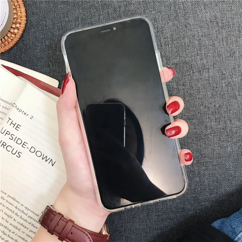 Милый чехол для телефона с динозавром iphone 11 Pro Max XR XS 7 8 6 6s plus 12 mini SE 2020 прозрачная